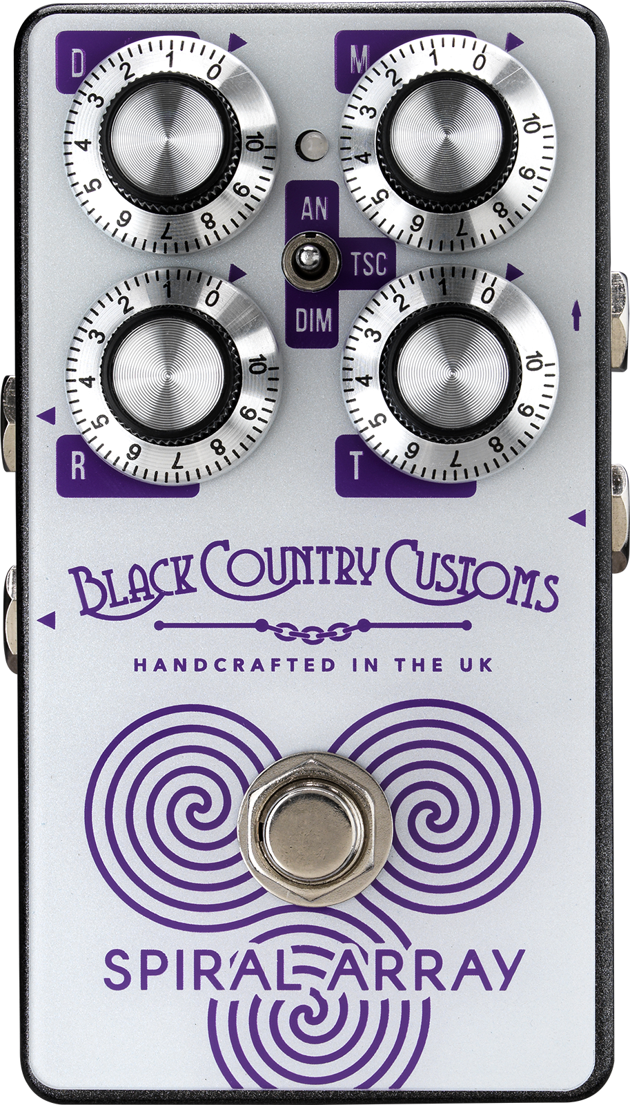 Black Country Customs | SPIRAL | Spiral Array Chorus Pedal Black Country Customs | SPIRAL | Spiral Array Chorus Pedal